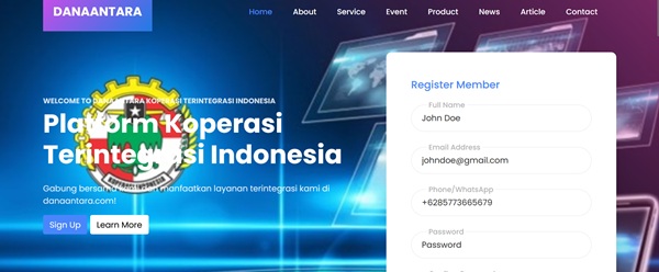 Danaantara Platform Koperasi Terintegrasi Indonesia Taekwondo Indonesia Dojang Satria Bantul